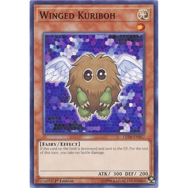 Winged Kuriboh - LED6-EN017 - Common