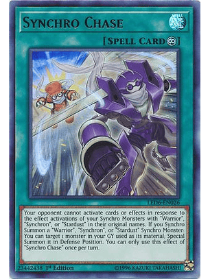 Synchro Chase - LED6-EN026 - Ultra Rare 