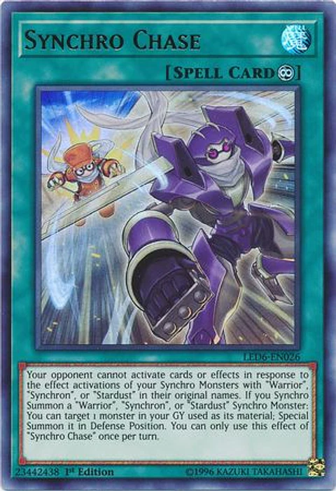Synchro Chase - LED6-EN026 - Ultra Rare 