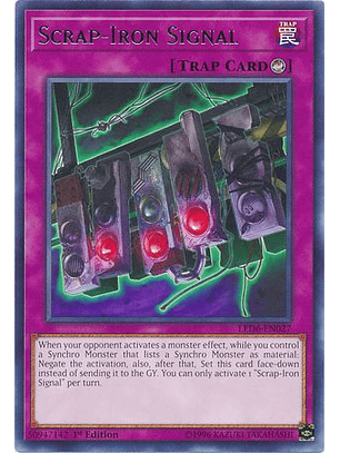 Scrap-Iron Signal - LED6-EN027 - Rare 