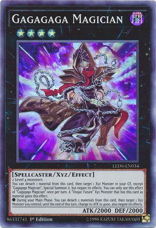 Gagagaga Magician - LED6-EN034 - Super Rare 1