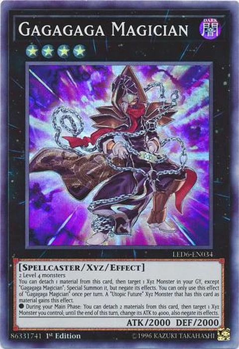 Gagagaga Magician - LED6-EN034 - Super Rare