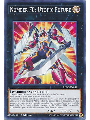 Number F0: Utopic Future - LED6-EN039 - Common
