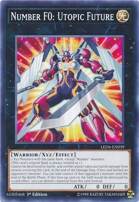 Number F0: Utopic Future - LED6-EN039 - Common