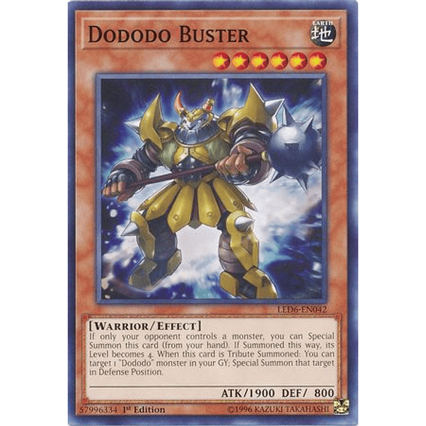 Dododo Buster - LED6-EN042 - Common