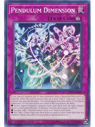 Pendulum Dimension - LED6-EN049 - Common 