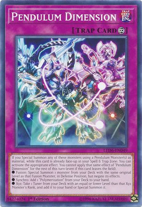 Pendulum Dimension - LED6-EN049 - Common 