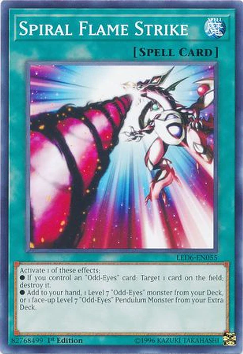 Spiral Flame Strike - LED6-EN055 - Common 