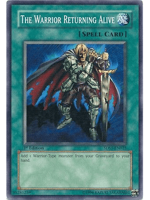 The Warrior Returning Alive - 5DS1-EN023 - Common