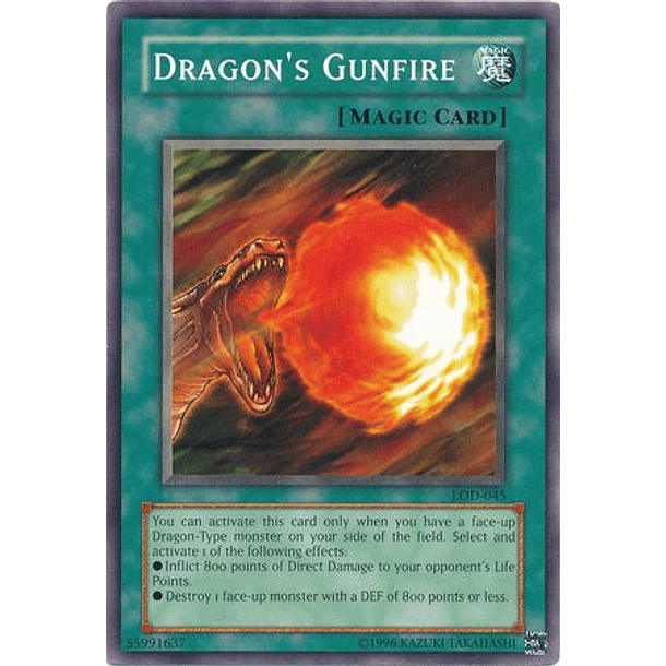 Dragon's Gunfire - LOD-045 - Common 