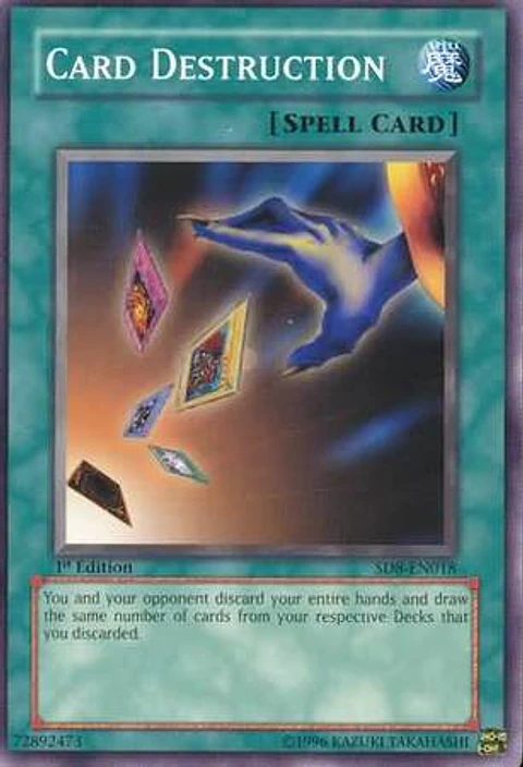 Card Destruction - SD8-EN018 - Common