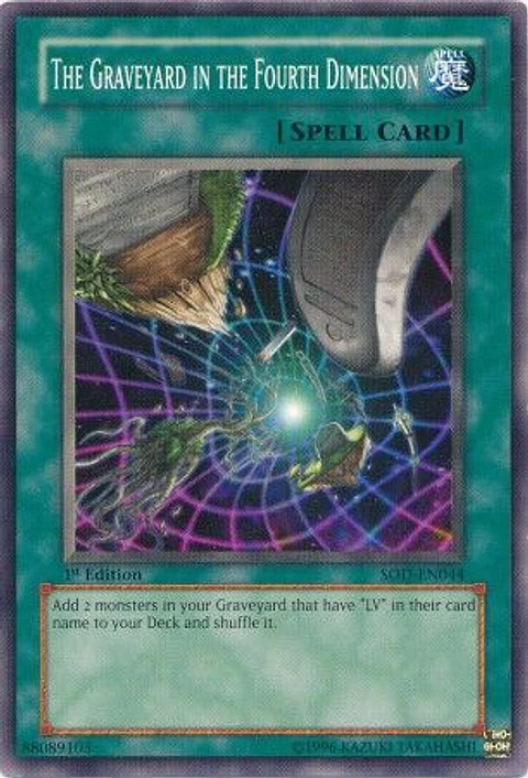 The Graveyard in the Fourth Dimension - SOD-EN044 - Common