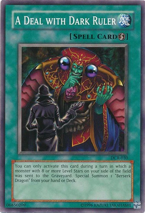 A Deal with Dark Ruler - DCR-030 - Common 