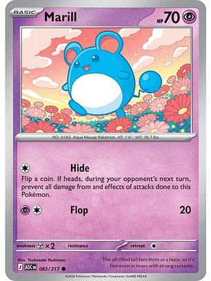 Marill - 083/217 - ASC