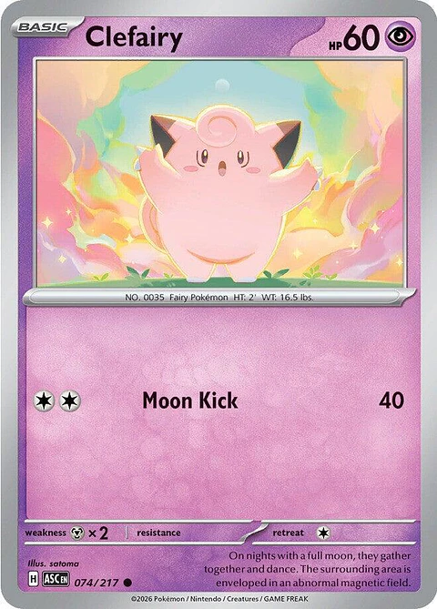 Clefairy - 074/217 - ASC