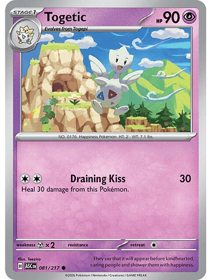 Togetic - 081/217 - ASC