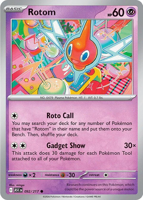 Rotom - 092/217 - ASC
