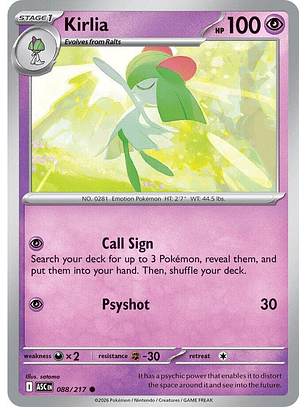 Kirlia - 088/217 - ASC