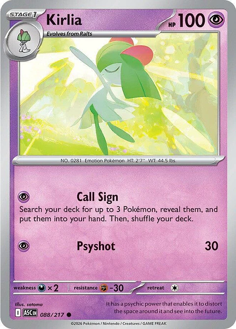 Kirlia - 088/217 - ASC