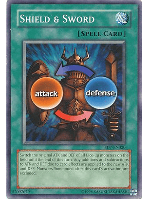 Shield & Sword - SD7-EN020 - Common
