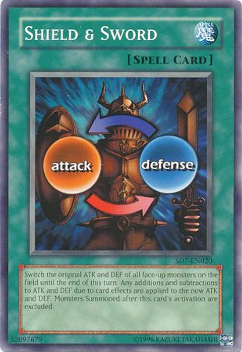 Shield & Sword - SD7-EN020 - Common
