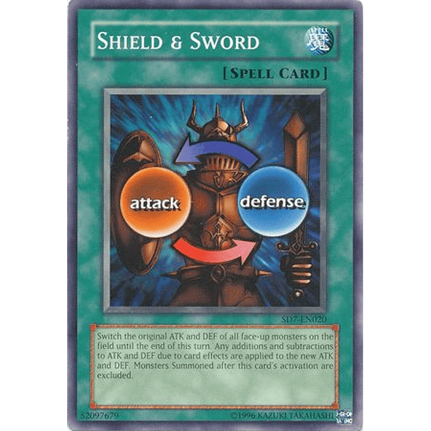 Shield & Sword - SD7-EN020 - Common