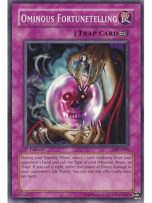 Ominous Fortunetelling - LOD-094 - Common