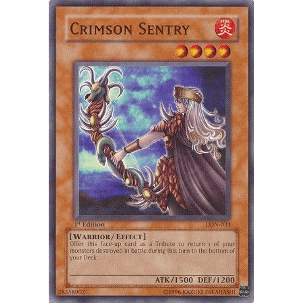 Crimson Sentry - LON-033 - Common