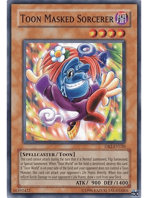 Toon Masked Sorcerer - DB2-EN120 - Common