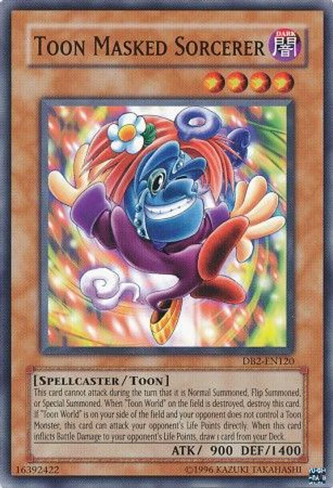 Toon Masked Sorcerer - DB2-EN120 - Common