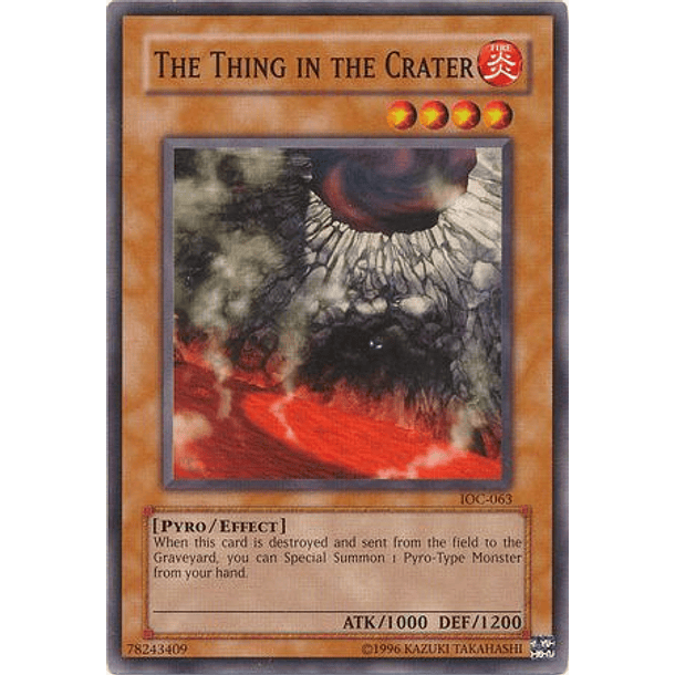 The Thing in the Crater - IOC-063 - Common
