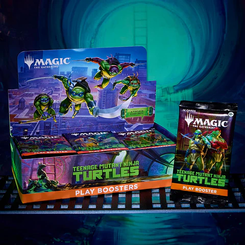 Magic: The Gathering | Teenage Mutant Ninja Turtles Play Booster Display 