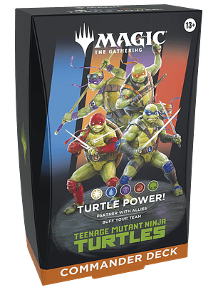 Commander Deck Teenage Mutant Ninja Turtles - Turtle Power