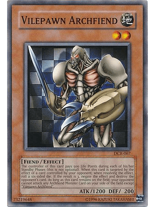 Vilepawn Archfiend - DCR-067 - Common