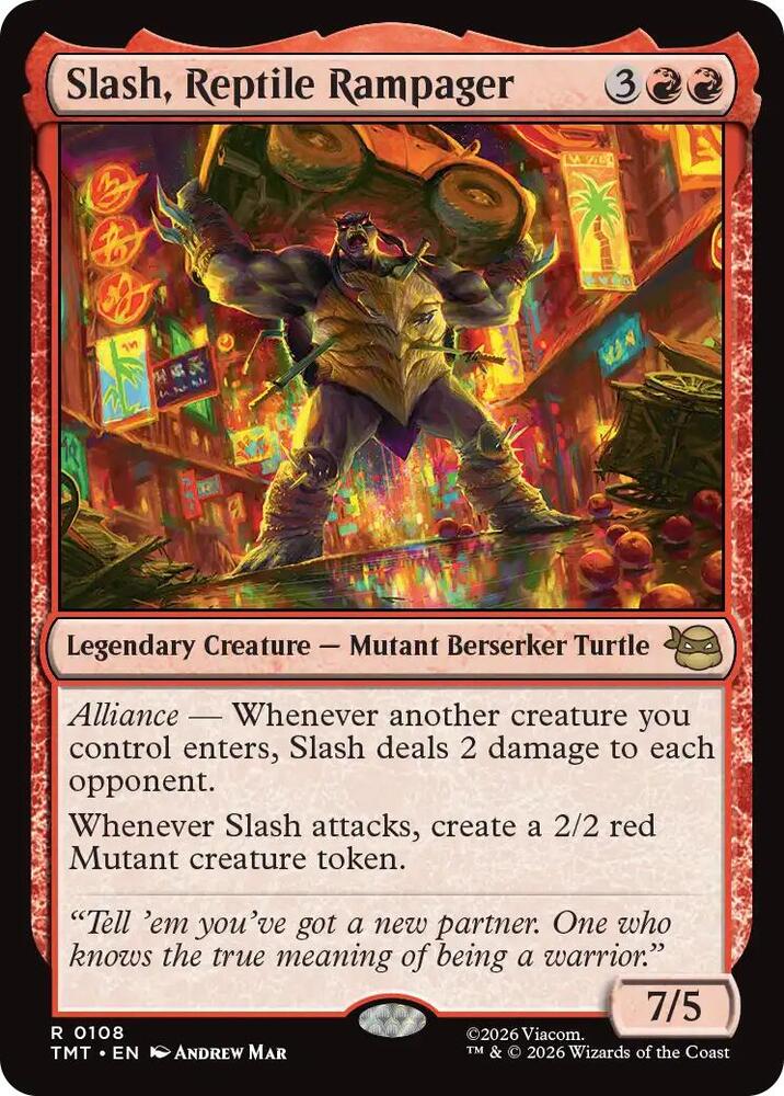 Slash, Reptile Rampager - TMT - R 1