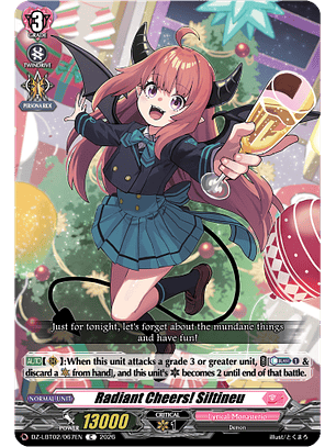 Radiant Cheers, Siltineu - DZ-LBT02/067EN - Common 