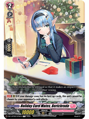 Holiday Card Mates, Berichruda - DZ-LBT02/075EN - Common 