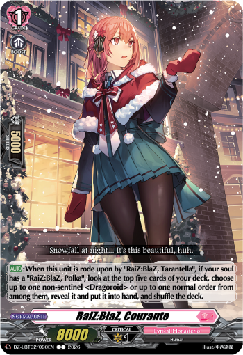 RaiZ:BlaZ, Courante - DZ-LBT02/090EN - Common  1