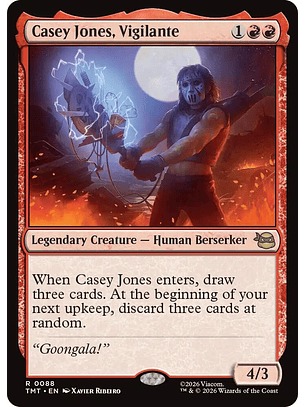 Casey Jones, Vigilante - TMT - R