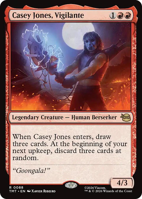 Casey Jones, Vigilante - TMT - R