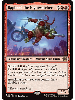 Raphael, the Nightwatcher - TMT - R