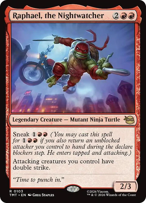 Raphael, the Nightwatcher - TMT - R