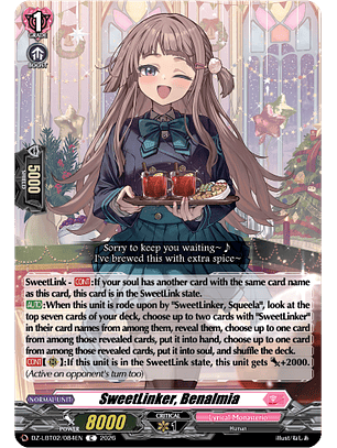 SweetLinker, Benalmia - DZ-LBT02/084EN - Common 