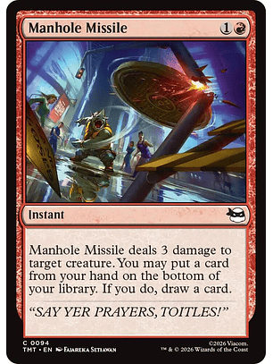 Manhole Missile - TMT - C