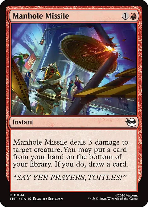 Manhole Missile - TMT - C
