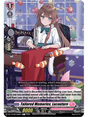 Tailored Memories, Lacouture - DZ-LBT02/088EN - Common 