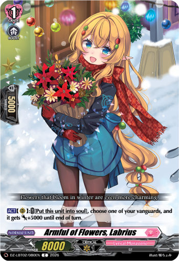 Armful of Flowers, Labrius - DZ-LBT02/080EN - Common  1