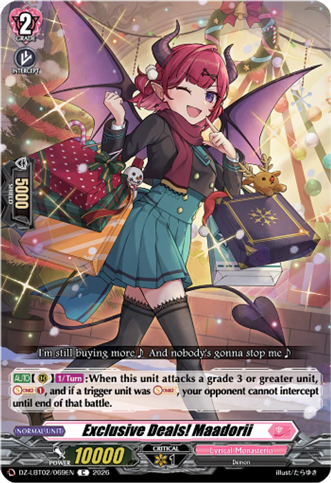 Exclusive Deals! Maadorii - DZ-LBT02/069EN - Common 