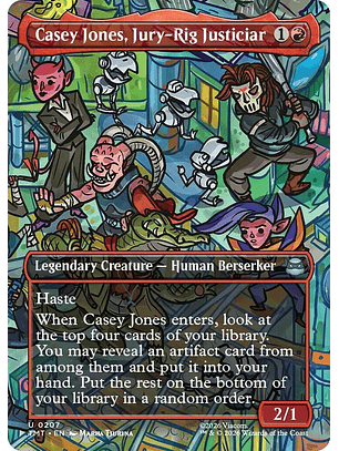  Casey Jones, Jury-Rig Justiciar - TMT - U