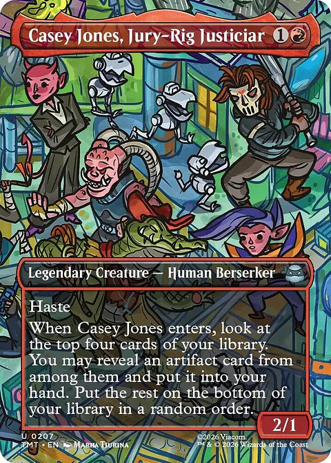  Casey Jones, Jury-Rig Justiciar - TMT - U